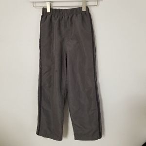 Gray Stripe 5/6 Boys Jogger Track Pants Youth Kids